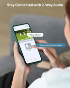 《2-Way Audio & Auto-Tracking》4K Outdoor Wired Security Camera System,360 Degrees Security PTZ IP Cameras,Surveillance Video Equipment, Surveillance DVR Kits