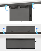 L LOHAS LED 48-Inch Bathroom Vanity Light Bar Over Mirror, Matt Black Modern Bathroom Light Fixtures, 3CCT Adjustable LED Vanity Lights for Living Room Wall