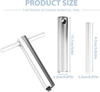 Cartridge Removal Tool with Handle Compatible with Moen 14272 1224 1234 1248 Replacement Cartridge Faucet Retainer Puller for Bathtub