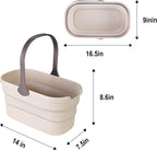 Eyliden Collapsible Bucket, Bucket for Cleaning Mop, 10L(2.6Gallon) Multiuse Foldable Water Pail, Portable Handy Basket for Cleaning Mop, Camping, Tailgating and More