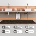 CAMPLUX Electric Mini-Tank Water Heater ME40 4.0 Gallons, Point of Use No Wait for Hot Water Under Kitchen Sink 120V 1440W, Wall or Floor Mounted, UL Listed