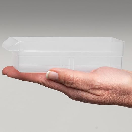 Akro-Mils 44-Drawer Plastic Drawer Storage Cabinet for Garage Organization, Bead Organizer, Building Bricks Storage, Teacher Toolbox, Makeup Organizer, 20-Inch W x 6-Inch D x 16-Inch H, 10144 Black