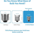 Meconard C7 Led Replacement Christmas Light Bulbs, C7 Shatterproof Led Bulbs for Christmas Indoor Outdoor String Lights, E12 Candelabra Base, Commercial Grade Holiday Bulbs, Cool White, 25 Pack