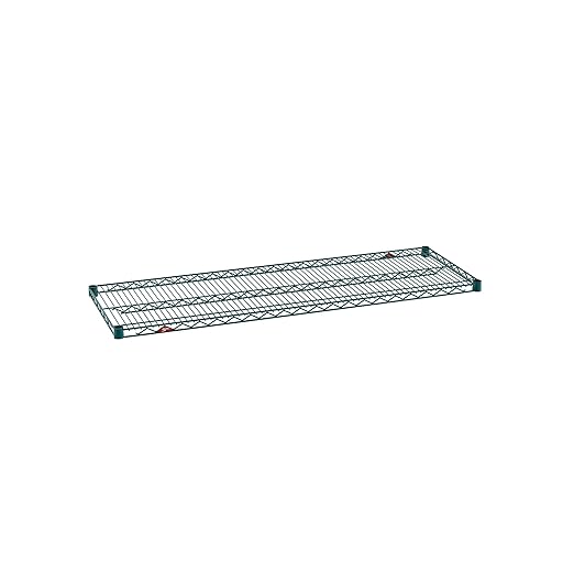 METRO Super Erecta 1854NK3 Industrial Wire Shelf, Metroseal Green Epoxy, 18" x 54"