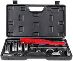 Tube Bender Kit Refrigeration Ratcheting Tubing benders Hand Tool 1/4 to 7/8 Inch Aluminium Alloy Replacement Head