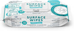 1 Pack Surface Cleaning Wipes Bleach Free, All-Purpose Cleaner for Bathroom, Kitchen, Office, 72 Count Soft Flow, Fresh Scent, Lint Free & Durable