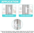 5Pcs F2590 Sash Lock - Replace Broken Window Locks, 2-1/4” Mounting Hole Centers, White Window Latch Replacement Parts for Vertical and Horizontal Sliding Windows