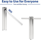 Cartridge Removal Tool with Handle Compatible with Moen 14272 1224 1234 1248 Replacement Cartridge Faucet Retainer Puller for Bathtub