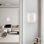 15"Modern LED vanity light,20W Dimmable 5 CCT (3000K-6500K) Adjustable Wall Lamp,Up and Down Wall Lighting,Indoor Wall Sconce for Bedroom,Staircase,Hallway,Dressing Table,4 Pack（White）