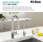 KRAUS Purita 100% Lead-Free Kitchen Water Filter Faucet in Chrome, FF-100CH