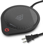 Coffee Mug Warmer,Electric Beverage Warmers, Cup Warmer for Heating Coffee, Beverage, Milk, Tea and Hot Chocolate (Black)