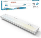 Under Cabinet Lighting Motion Sensor Hardwired, 18 Inch 9W Dimmable, 5 CCT 2700/3000/3500/4000/5000K, Eyes Care Design Linkable Under Counter Lights for Kitchen, Sink, ETL Listed, White