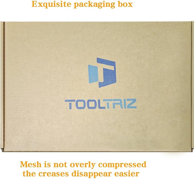 TOOLTRIZ Windows Screen and Screen Door Replacement, 48"x118" Durable Fiberglass Screen Mesh - Screen & Sliding Screen Door Repair for Patio & Window