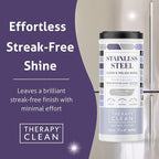 Therapy Stainless Steel Wipes, 30 Count (2 Pack) - Appliance Cleaner for Fridge, Dishwasher, Oven, Stove, Sink, Microwave, and More - Removes Smudges, Fingerprints, and Leaves a Streak-Free Shine