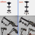 2 PCS Toilet Tank to Bowl Bolts Repair Kit, 5/16 * 3.15 inch Heavy Duty Rustproof Stainless Steel Toilet Bolts