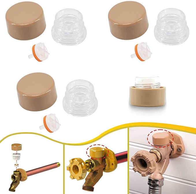 RK-17VB Vacuum Breaker Float Kit Compatible with Woodford Model 17(4 Pcs)