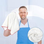 VitalCozy 6 Pcs Wine Glass Polishing Cloths Large Microfiber Cleaning Cloths 25 x 20 Inch Lintless Towels for Drying Wine Glasses Cleaning Window Stemware Dishes Glassware (Burgundy, Blue, Green)