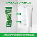 1 Pack Silicone Caulk 5.3 Oz Squeeze Tube Waterproof Silicone Sealant for Kitchen Bathroom Stronger Adhesion White Caulk for Window Toilet Sink Door Caulking Sealant with Tape and Scraper