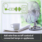 Leviton Decora Smart Switch Anywhere Companion, Add Wire-Free 3-Way/4-Way/5-Way On/Off Control to Decora Smart Wi-Fi 2nd Gen Switches, Automatic, DAWSC-1RW, White