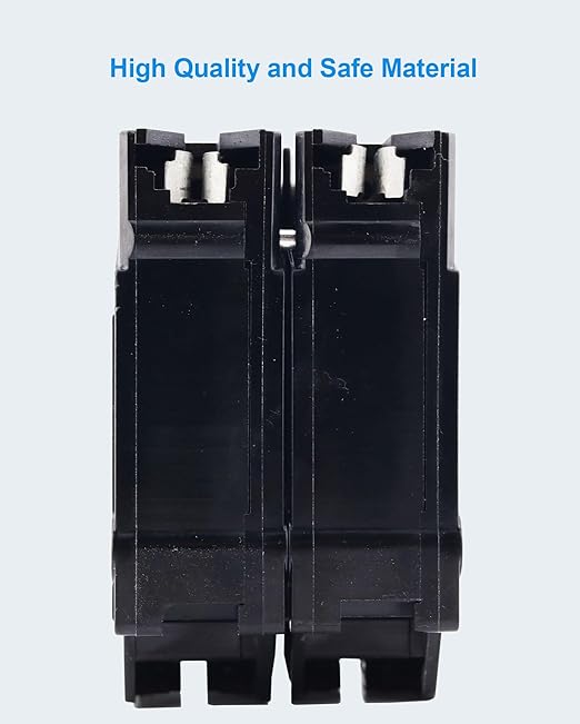 50 Amp Breaker 2 Pole Plug-in Mount Type THQL Feeder Molded Case Circuit Breaker 120/240V AC, Compatible with GE Thick Series and Q-Line Series Load Centers