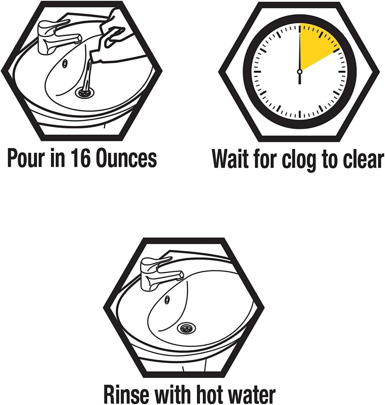 ZEP 10 Minute Drain Opener Gel 64 Ounce - ZHCR64NG - Commercial Strength, Fast Acting and Safe for All Pipes