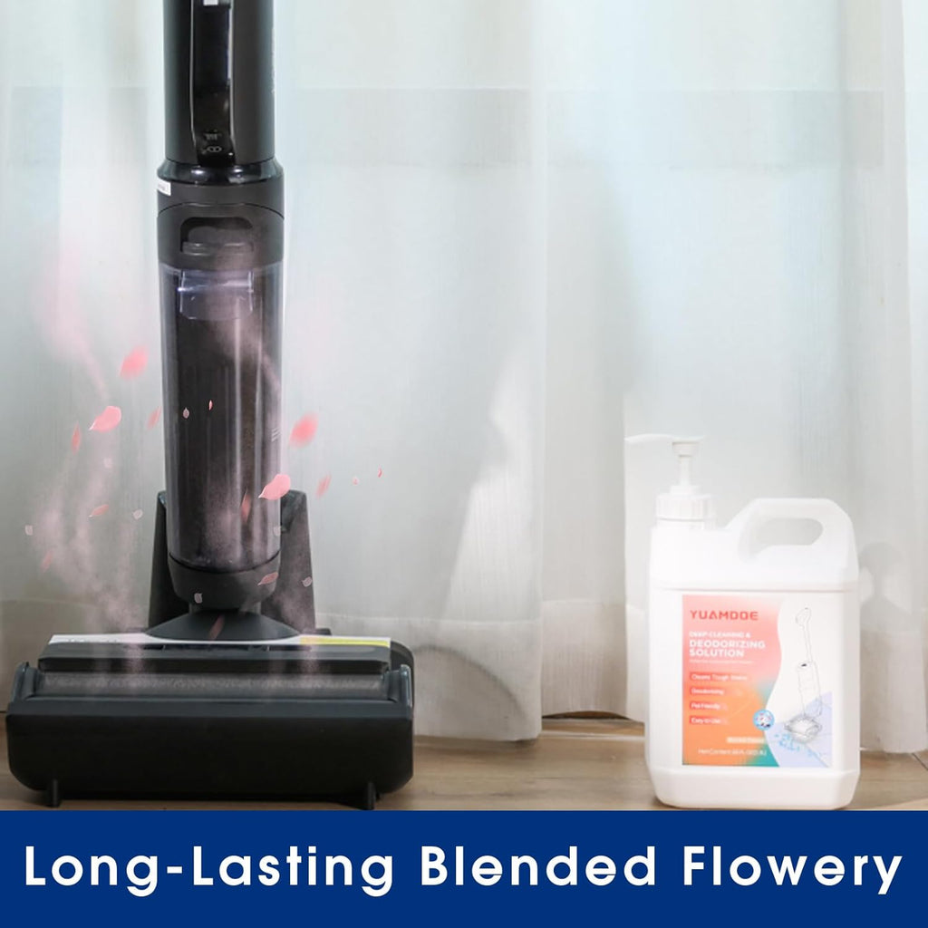Deep Cleaning & Deodorizing solution, 85FL OZ/2.5L, Designed for Tineco, Compatible with Floor One Series & iFloor Series(EXCEPT S5 Steam/S7 $team/iFLOOR 5 Steam),Blended Flowery