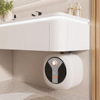 VEVOR Electric Mini-Tank Water Heater 4-Gallon Tank, 1440W Hot Water Boiler Storage, Safety Temperature Pressure Valve Easy Install, for Kichen Bathroom Restaurant, Shelf Wall Mounted