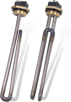 2 Pack Titanium HE 55220 Water Heating Element,for EcoSmart ECO POU6 ECO8 ECO11 Rheem, Eemax, Richmond element for water heater,Electric Tankless Water Heater Element Replacemen,5.5kW 220V or 6kW 240V