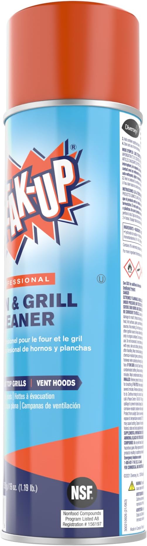 Diversey Break-Up Professional Oven & Grill Cleaner, 19 Oz. (CBD991206)