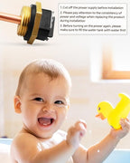 HE 55220 Heating Element, Fit for Eco Smart ECO POU 6 ECO 8 ECO 11 Tankless Electric Water Heater, Water Heating Element 5.5KW 220V or 6KW 240V