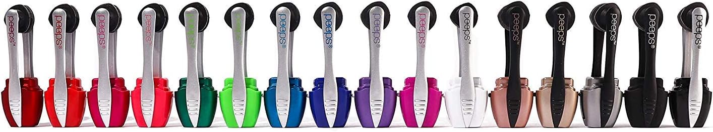 CarbonKlean Peeps Glasses Cleaner - for Eyeglasses, Reading Glasses, and More - Lens Cleaner with Carbon Microfiber Tech - Green Injected - 3 Pack