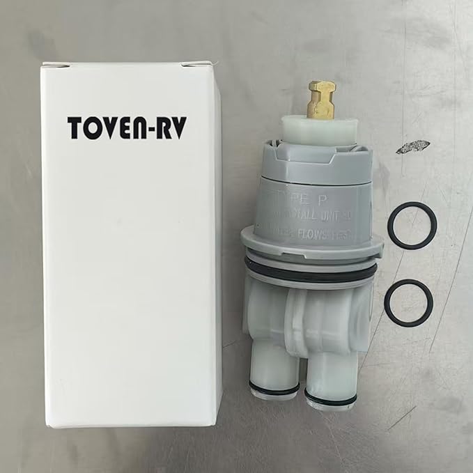 RP46074 Delta Shower Valve Cartridge Compatible with Delta 13/14 Series Bath Tub Shower Faucet Single Handle Universal Shower Valve Cartridge Repair Assembly Replacement Monitor Cartridge Parts