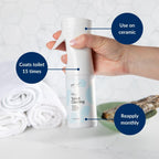spotLESS MATERIALS Toilet Coating Spray, Protective Toilet Spray for Ceramic & Porcelain, Water-Repellent Barrier, Reduce Scrubbing & Cleaning Time, PFAS-Free Bathroom Essential