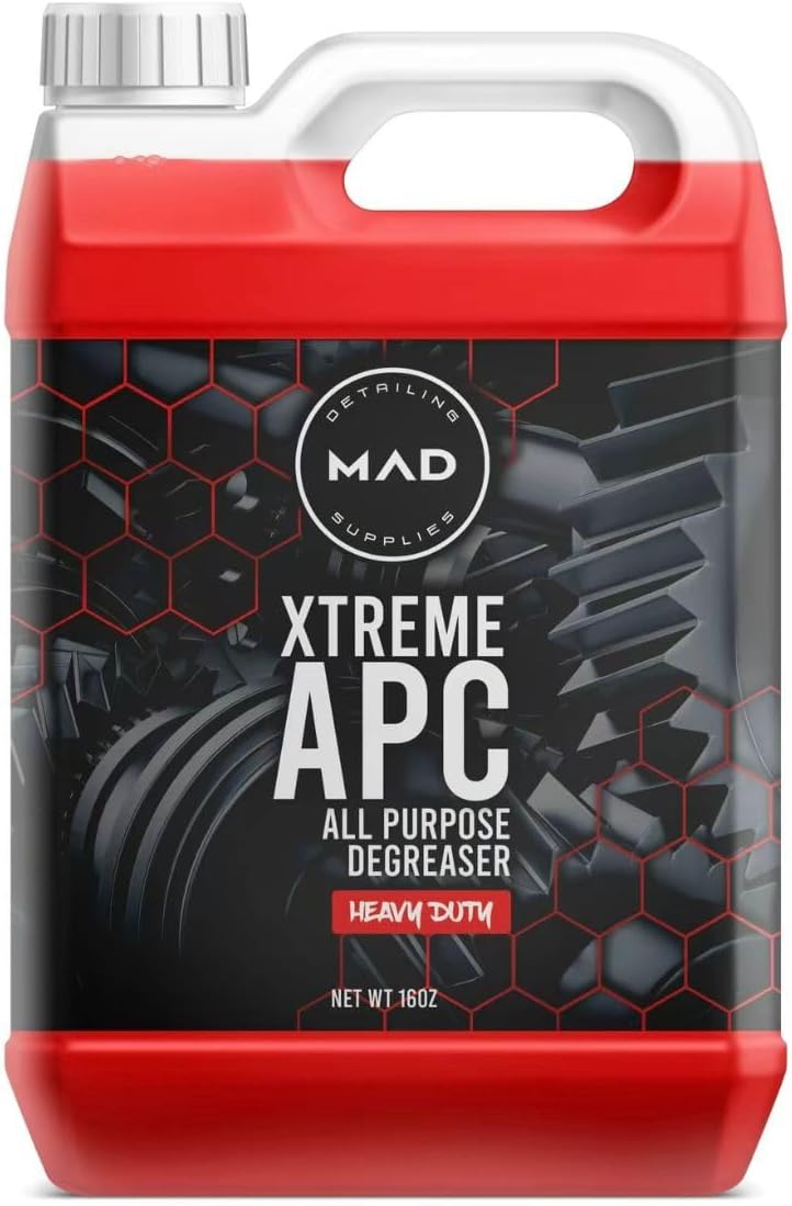 MAD XTREME All Purpose Cleaner Heavy Duty Degreaser for Cars, Trucks, SUVs, Jeeps, Motorcycles, RVs & More, 16 oz