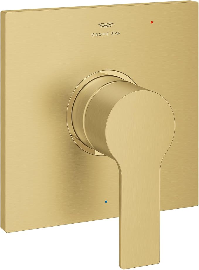 Grohe 19 375 Allure Valve Trim Pressure Balance with Metal Lever Handle - Brushed Cool Sunrise