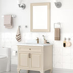 Bathroom Hardware Accessories Set: 7-Pieces Bath Towel Bar Set, Towel Racks for Bathroom Wall Mounted, SUS304 Stainless Steel, Brushed Nickel