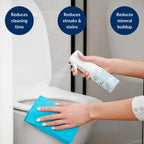 spotLESS MATERIALS Toilet Coating Spray, Protective Toilet Spray for Ceramic & Porcelain, Water-Repellent Barrier, Reduce Scrubbing & Cleaning Time, PFAS-Free Bathroom Essential