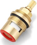 Faucet Cartridge Replacement for Kohler 1000188, Used in Deck Faucets with 3/4 inch Valves, Hot Ceramic Valve Faucet Replacement Parts (Hot 1000188)