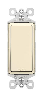 Legrand radiant TM873LACC10 15 Amp Rocker Wall Switch, 3-Way Decorator Light Switches, Light Almond (1 Count)