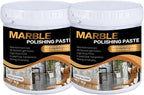 Marble Polishing Paste, Professional Marble Cleaner & Quartz Polish, Stone Sealer & Protector for Countertops, Floors, and Walls – Marble Polishing Compound Kit, 2.2LB (2 Piece)