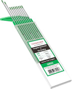 YESWELDER TIG Welding Tungsten Electrode Pure Tungsten 3/32" x 7" (Green, EWP) 10-pk