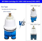 RP19804 Delta Shower Cartridge Replacement for Delta 1300/1400 Series SingleHandle Bath Tub and Shower Faucet Parts Pressure Balance Cartridge For Select Monitor Valves (1993-2007)
