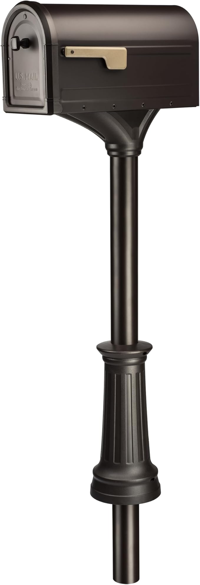 Architectural Mailboxes 7980RZ Roxbury Kit Mailbox, Rubbed Bronze