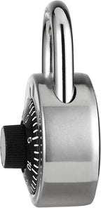 FIGODE® Locker Lock, 2 in. Combination Lock, Keyless Padlock for Gym and School Lockers, Black Dial Lock, 5 Pack