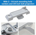 Window Sash Lock for Prime-Line F 2590, Sash Locks for Additional Home Security - 2 Pca