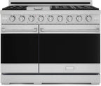 Gordon Ramsay by THOR Kitchen 48 Inch Professional Liquid Propane Range with Tilt Panel Touch Control in Stainless Steel