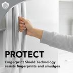 Weiman Stainless Steel Cleaner and Polish - Protects Appliances from Fingerprints and Leaves a Streak-Free Shine for Refrigerator, Dishwasher, Oven, Grill, 22 oz, 6 Pack