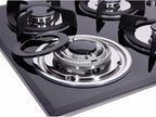 30 inch Gas Cooktops Dual Fuel Sealed 5 Burners Drop-In Tempered Glass Gas Hob DK157-A01S Gas Cooktop