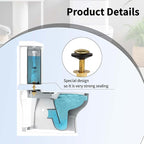 2Pcs Toliet Bolts Universal Toilet Tank to Bowl Bolts Kit Toilet Tank Bolts Heavy Duty Bolts with Rubber,Stainless Steal Washers and Wing Nuts,Toilet Tank Bolts and Rubber Gaskets