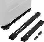 LUCKUP Heavy Duty Appliance Rollers, Extendable Washing Machine Stand Furniture Rollers Mobile Fridge Base Furniture Sliders for Refrigerators Washer and Dryer Support 660 lbs, Black